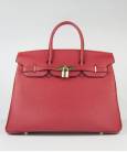 Сумка Hermes Birkin Red 40 cm